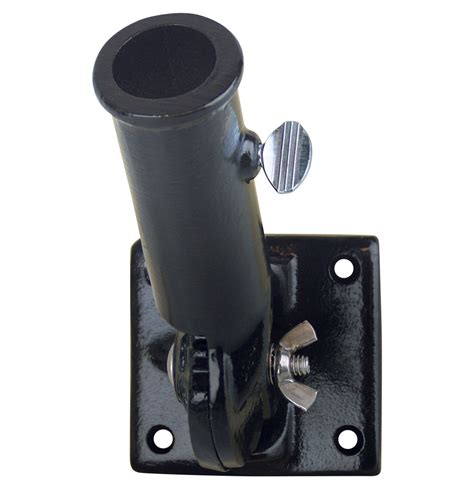 heavy duty metal flag pole bracket|steel adjustable flag pole bracket.